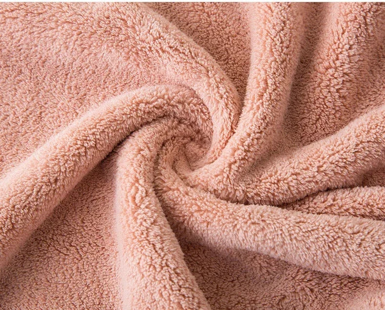 Toallas de mano con lazo para cocina, baño, de terciopelo coral, microfibra, suaves, de secado rápido, absorbentes, paños de limpieza, toalla de rizo para sauna en casa