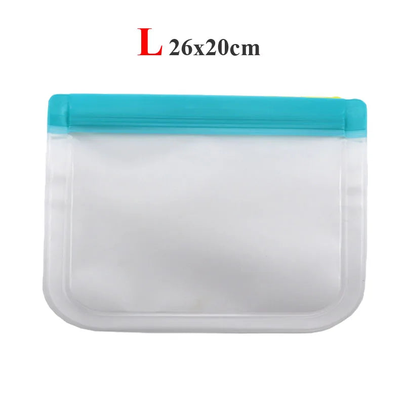 Bolsa de silicona reutilizable para alimentos