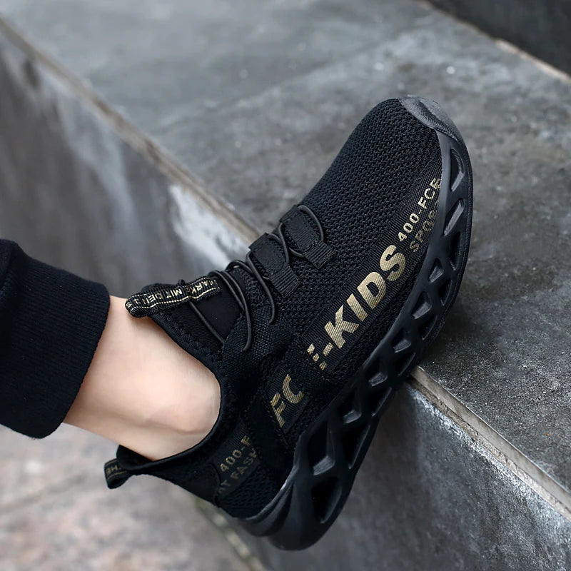 Kids Sport Shoes Fashion Sneakers for Kids Boys Girls Boys School Running Shoes Breathable Tenis Winter Lace Up 5-15 Years