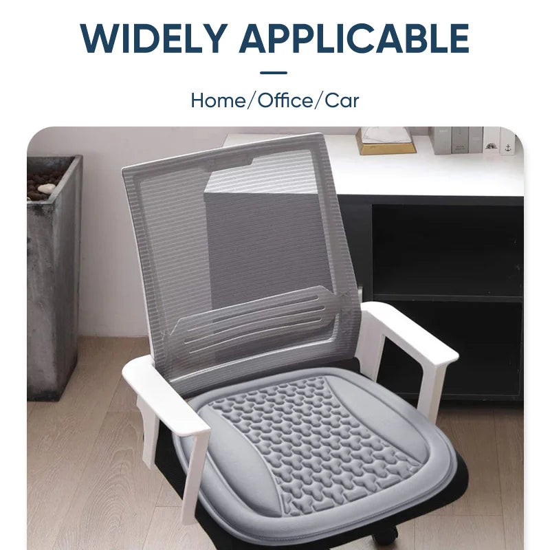 Funda de asiento de coche de verano 3D transpirable de seda helada, cojín de asiento de coche con diseño convexo, almohadillas protectoras de asiento de coche universales, alfombrilla de silla de coche