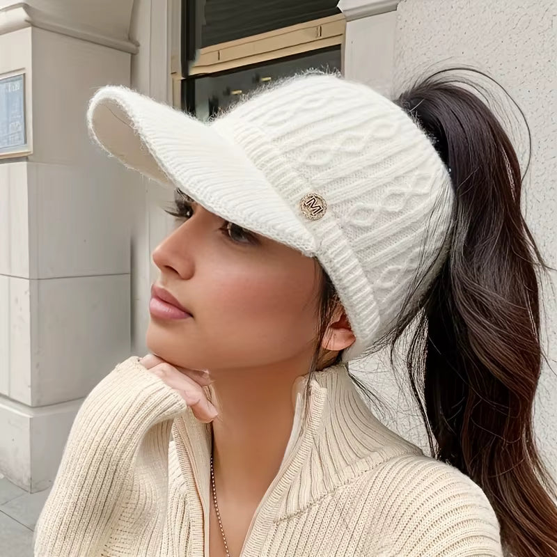 Women’s Ponytail Knit Hat