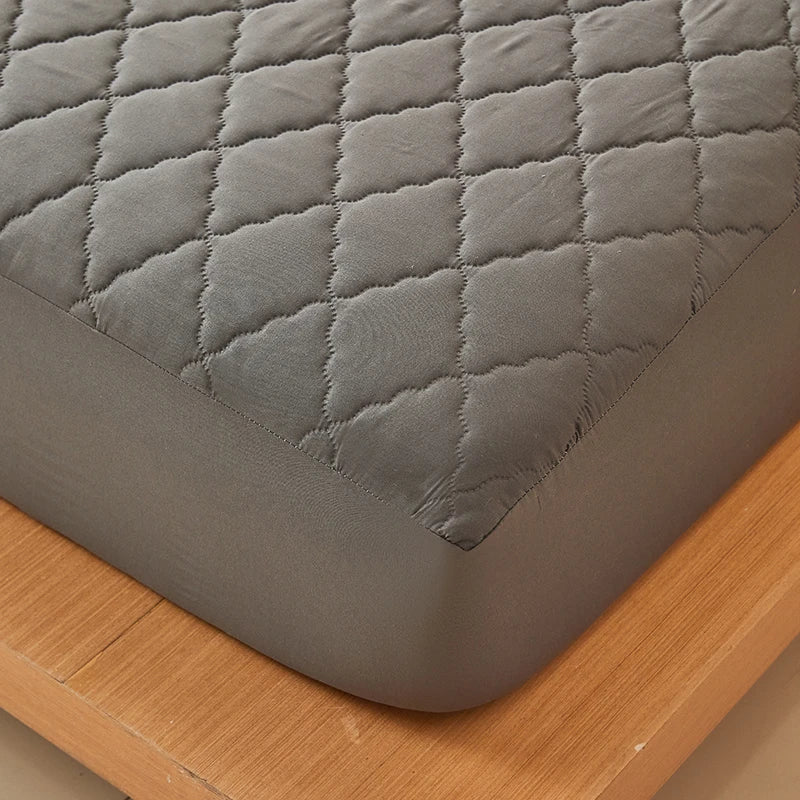 Vanntett madrassbeskytter Preget madrasstrekk Mykt, pustende, tilpasset madrasstrekk 120/150/180/220x200 Vaskbart