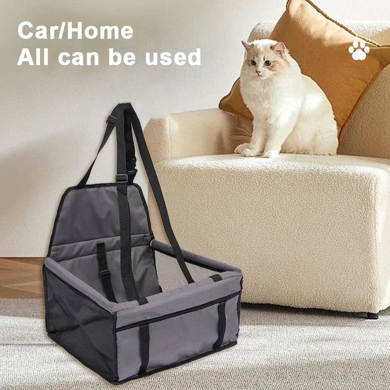 Bolsa de viaje de malla colgante, plegable, para accesorios de viaje, doble grosor, impermeable, con 5 colores, suministros para mascotas, alfombra para perros, manta, bolsa de seguridad para el asiento del coche de mascotas