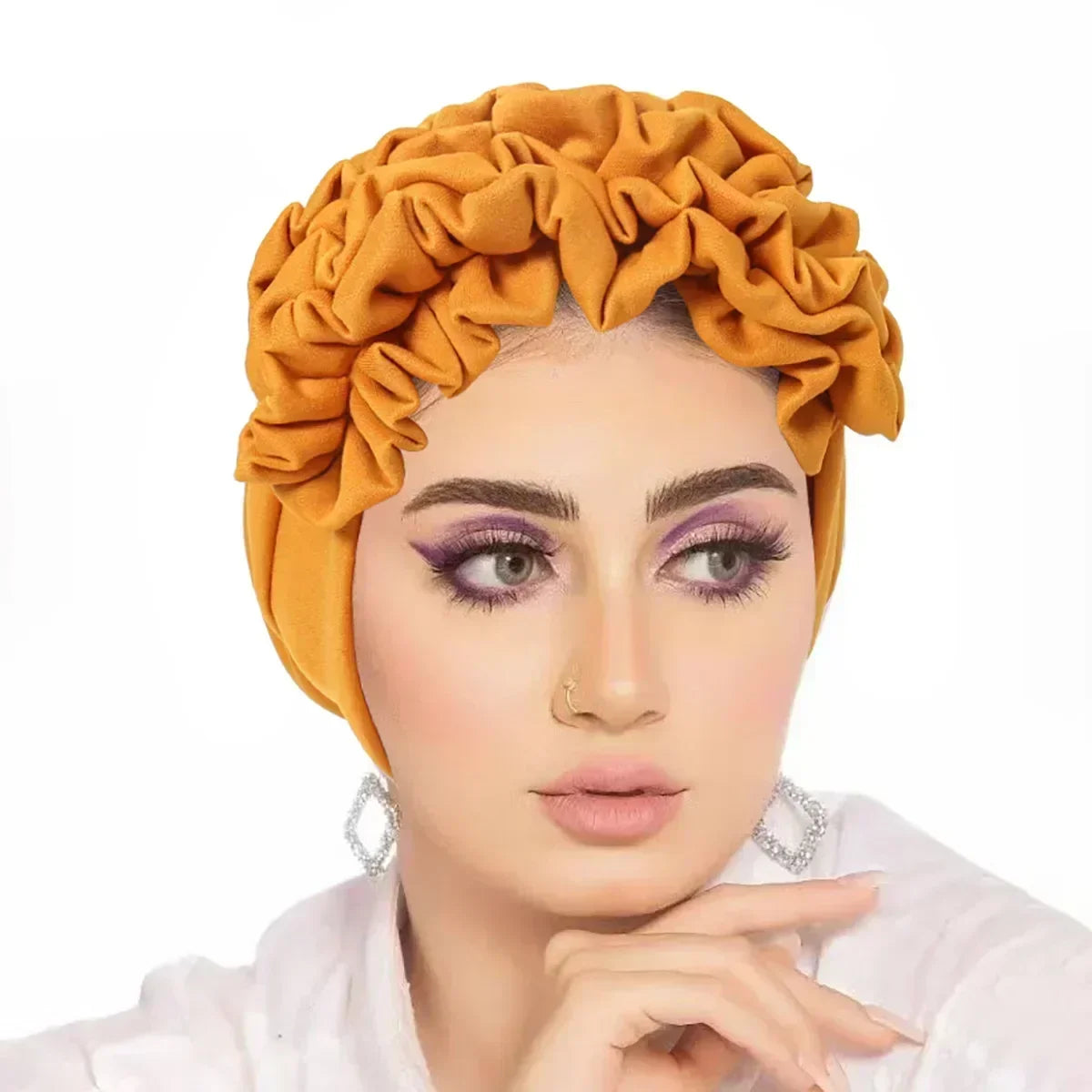 Women’s Sequin Knotted Turban – Elegant, Comfortable & Perfect for Any Occasion