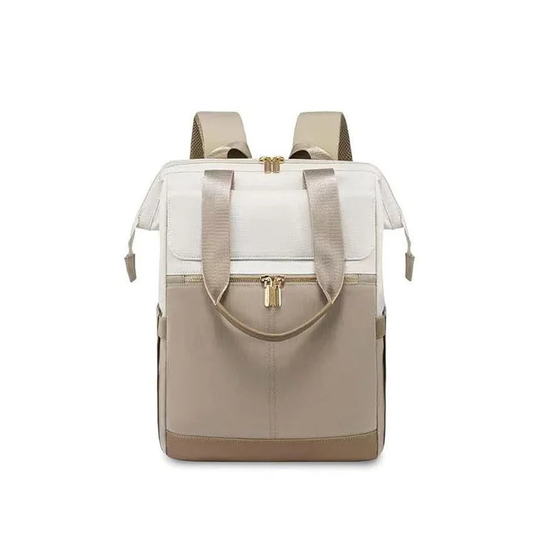 Laptop bag, travel and leisure mommy bag, diaper bag, men's and women's fashionable backpack