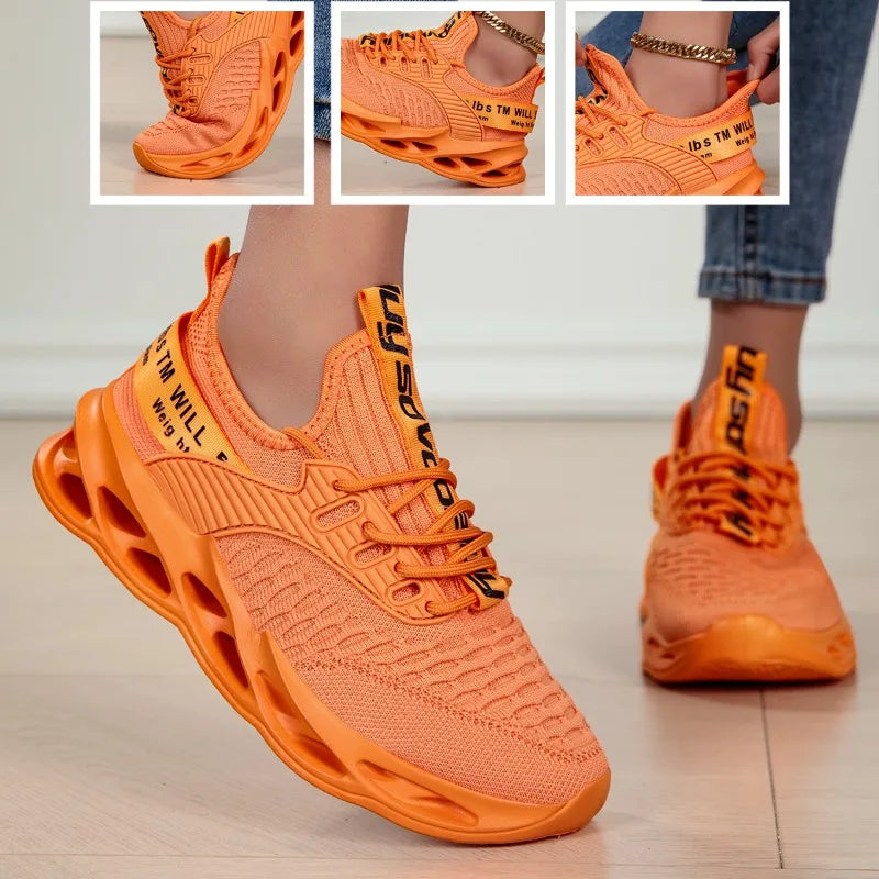 YRZL Women Sport Shoes Running Sneakers Breathable Comfortable Trainers High Quality Shoes Men Lightweight Sneakers for Women