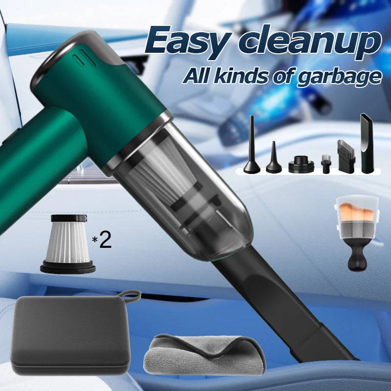 Aspirateur eau et poussière portable