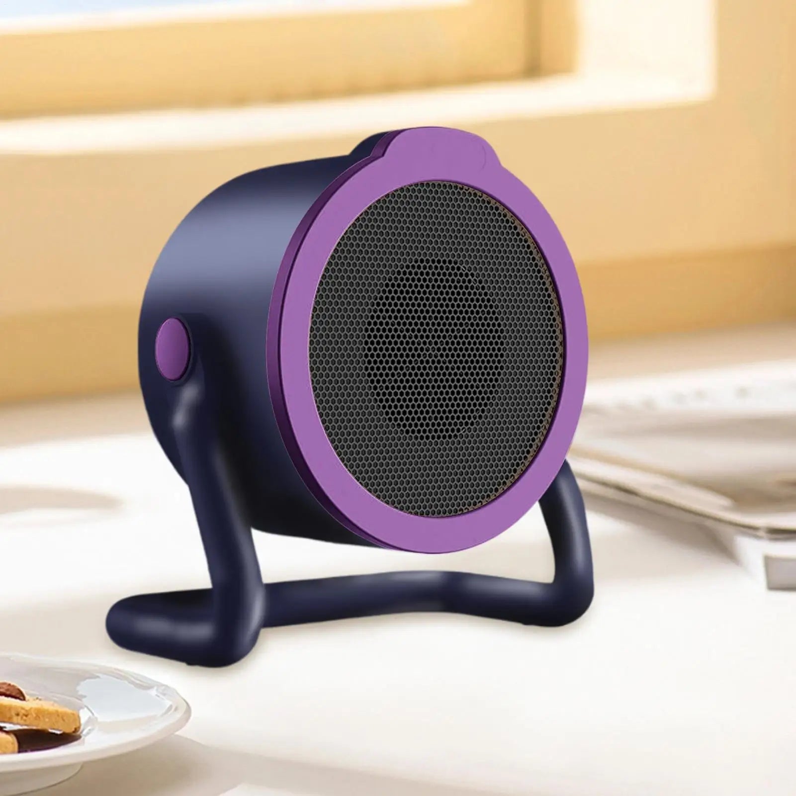 500W bærbar varmeovn – Rask oppvarming av personlig elektrisk varmeovn