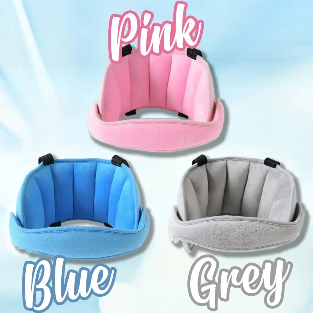 Soporte de cabeza para niños para reposacabezas de coche, posicionadores de sueño para cuello, almohada ajustable para asiento de coche para bebés y niños, almohadas suaves fijas para dormir