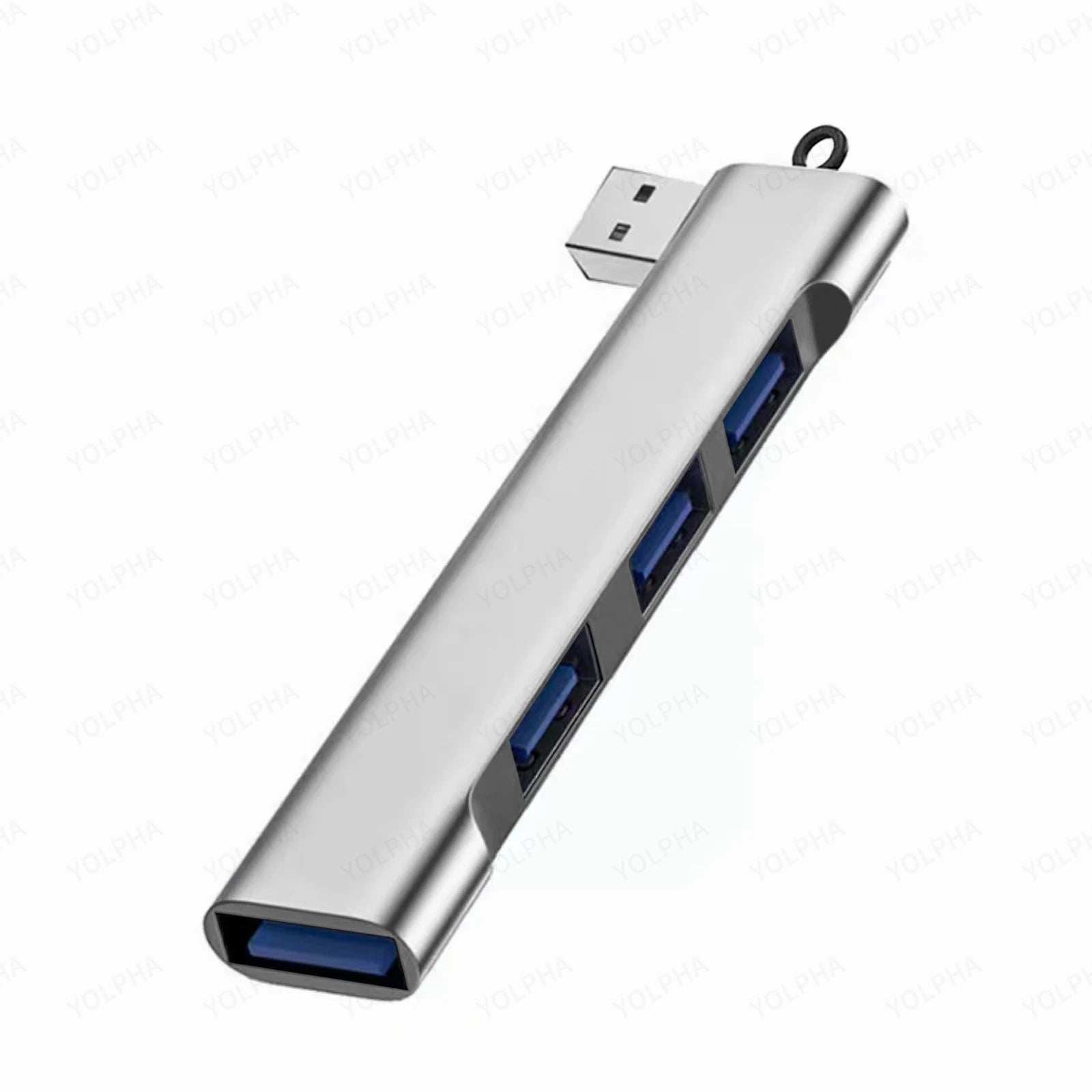 Concentradores de alta velocidad de 4 puertos Divisor USB 3.0 de 4 puertos de alta velocidad MultiHUB Expansión para adaptador de portátil o PC de escritorio