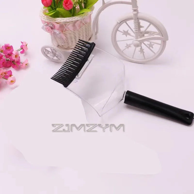 Cortapelos profesional de barbero, herramientas de peluquería DIY, flequillos, peines de peluquería, peines de corte de pelo con mango