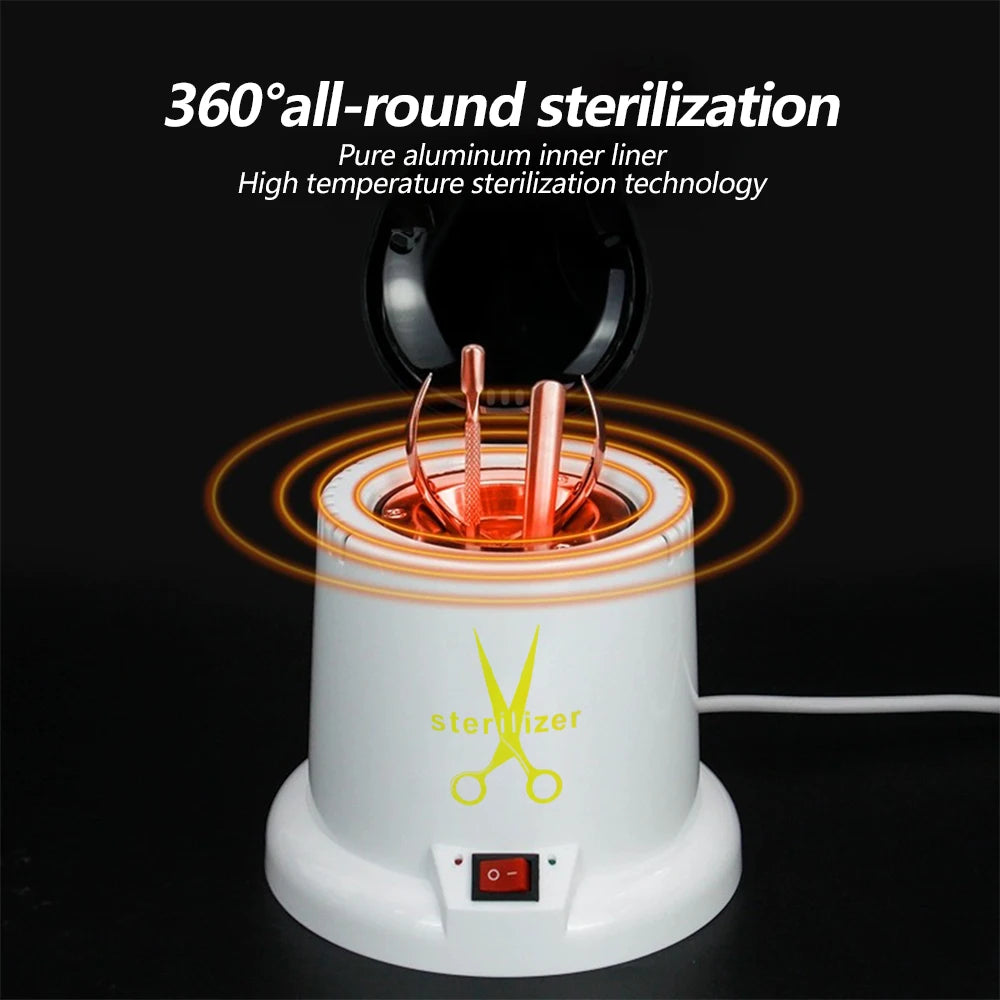 Nail Tool Sterilizer For Sterilization Machine Metal Nail Art Tools Supplies Sterilizers High Temperature For Manicure Salon