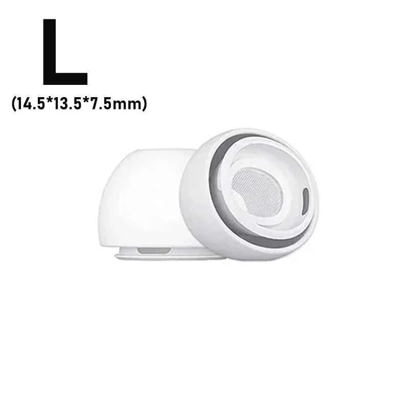 Puntas de silicona suave para Airpods Pro 1/2 Gen Fundas protectoras para auriculares Orificio de reducción de ruido Almohadillas para Apple Air Pods Pro