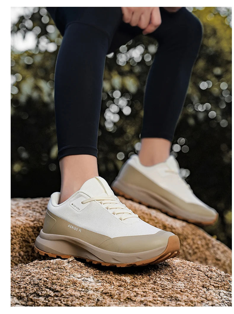 Zapatillas de senderismo, para exteriores, para caminar por la montaña, antideslizantes, informales, impermeables, de goma, resistentes al desgaste, para acampar, transpirables