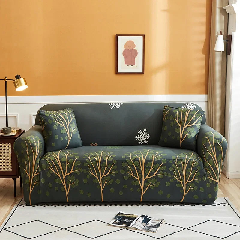 Stretch Printed Sofa Cover