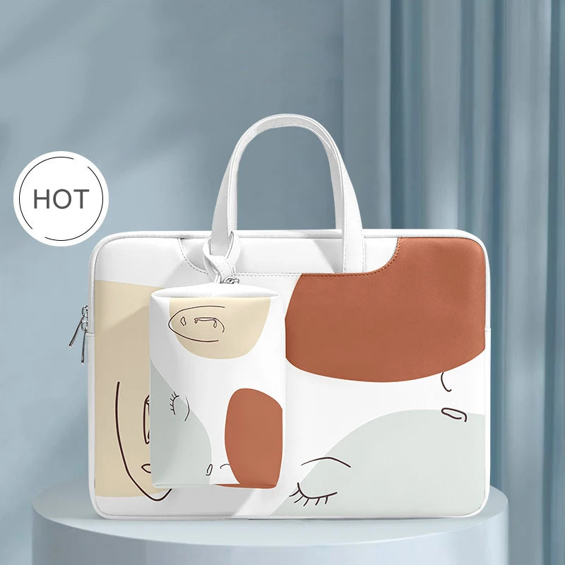 Laptop bag is suitable for laptop air12-16 inch hand bag damska bolsos de hombro Simple design fashion handbags luxury designer