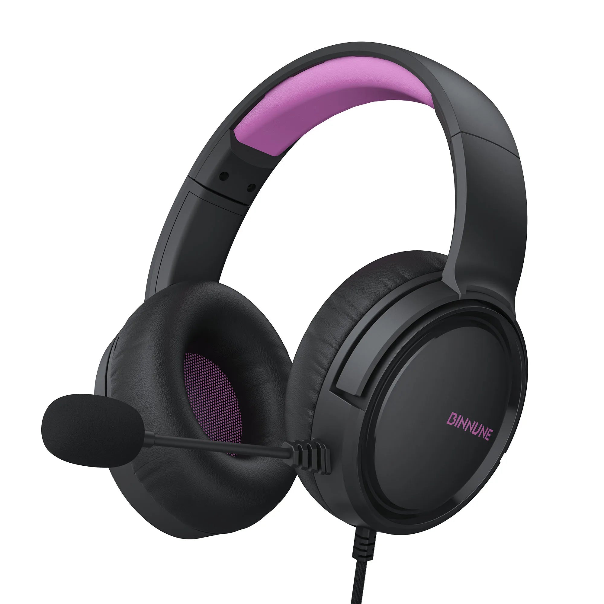 Auriculares gaming BINNUNE con micrófono para PS4 PS5 Xbox Series X|S Xbox One PC Switch Auriculares gaming con cable para Playstation 5 Xbox 1