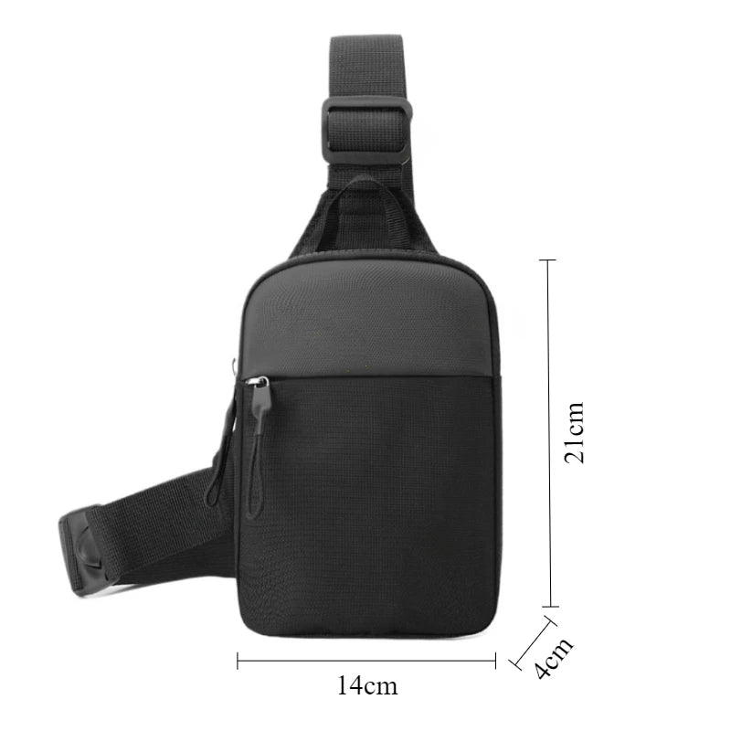 Bandolera impermeable para hombre