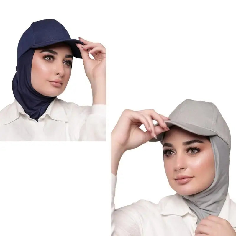 Shawl Baseball Hijab Set