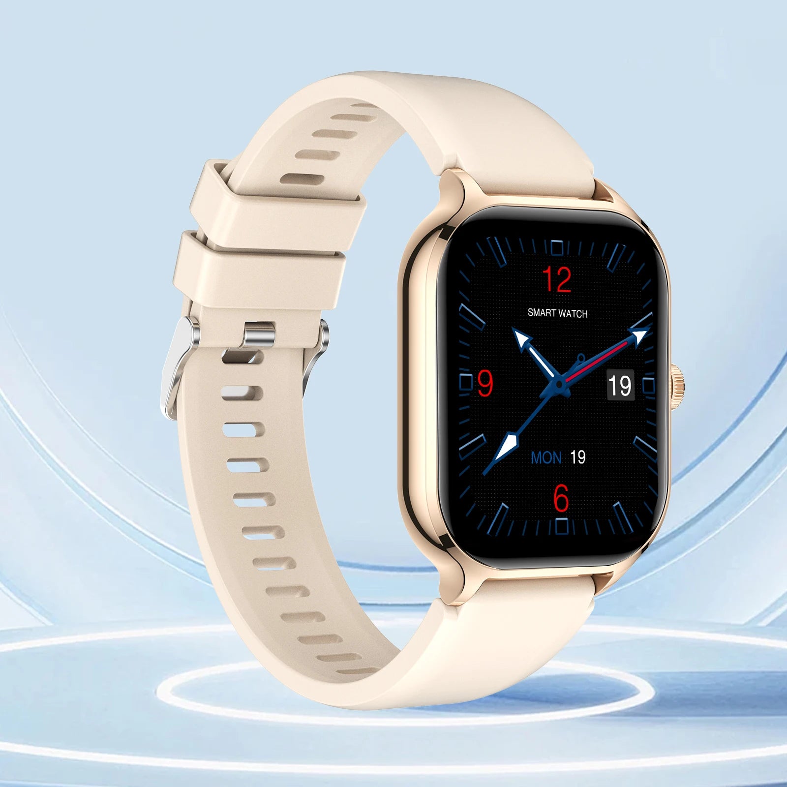 Reloj inteligente para mujer, pantalla táctil completa, llamadas Bluetooth, rastreador deportivo de actividad física, reloj inteligente para mujer