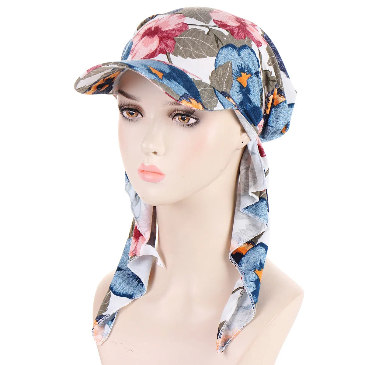 Brim Hijab Baseball Cap