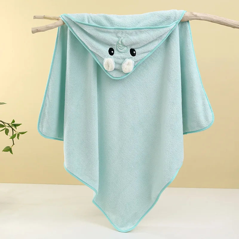 Linda Toalla de Baño para Bebé, Suave y Absorbente, Envoltura para Recién Nacidos, Mantas para Bebés Niñas y Niños