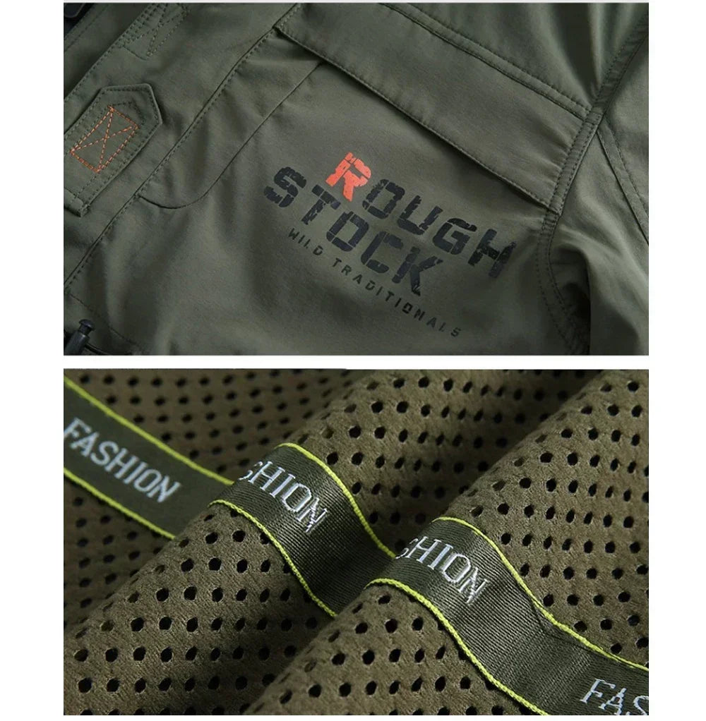 Ropa Hombre primavera otoño Chaquetas Casual Abrigos Senderismo Cortavientos Chaquetas con Capucha Moda Militar Cargo Bomber Chaquetas de Hombre