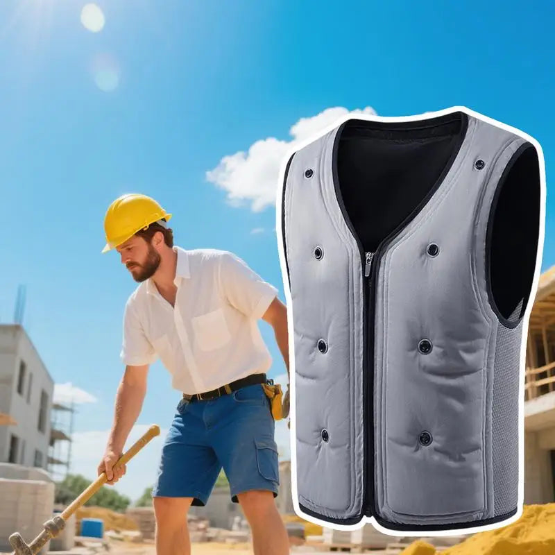 Cooling Vests For Adults Cooling Vest For Men For Hot Weather Reusable Unisex Adult Apparel For Workout Cycling Running Outdoor