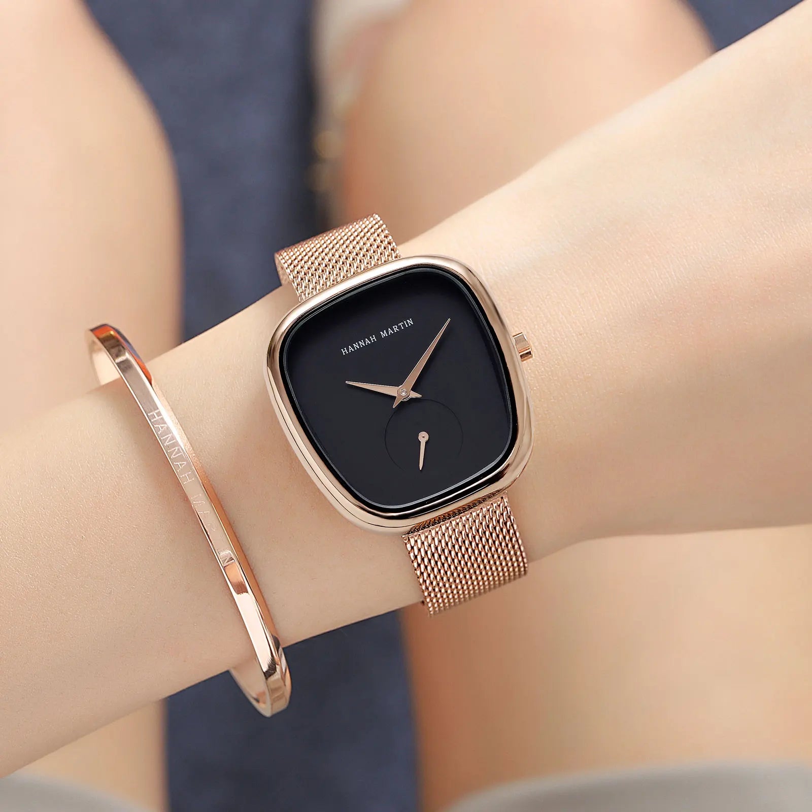 Reloj de pulsera para mujer de cuarzo, de marca superior, de moda de lujo, con movimiento japonés, diseño original, impermeable, con caja de regalo
