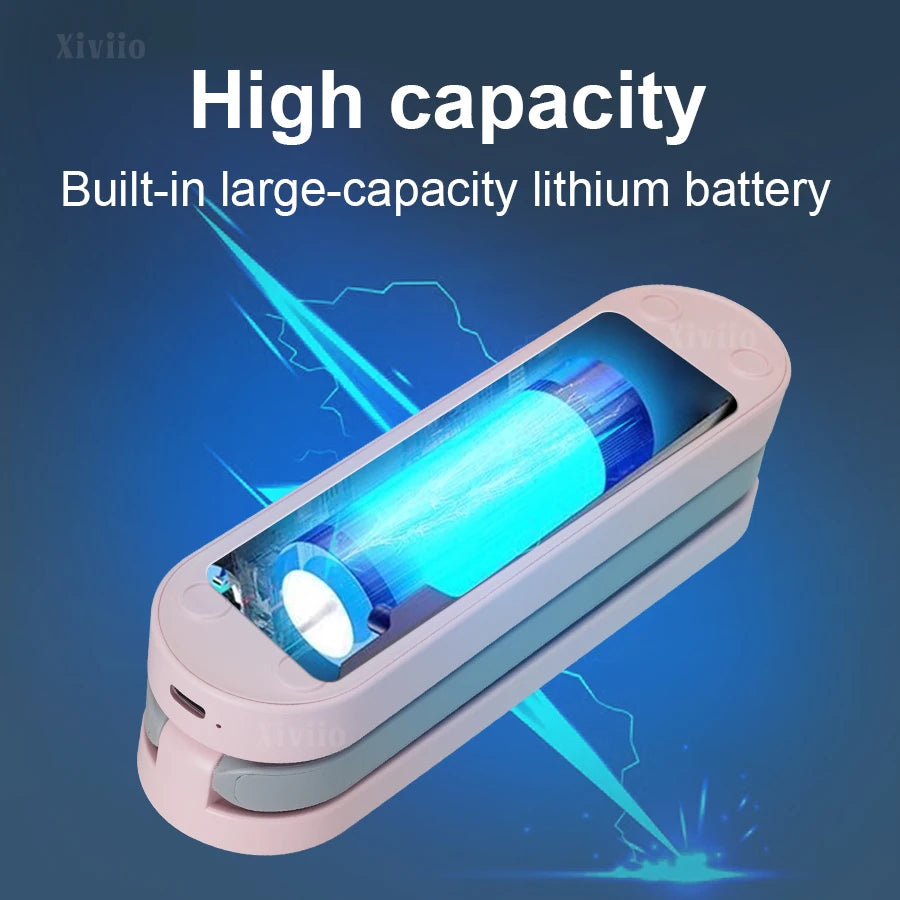 LED Desk Lamp for Office Home & Battery Operated Lamp Rechargeable Lamp Foldable,Portable, Small Desk Lamp Wireless Reading Lamp