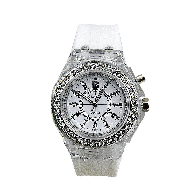 Reloj LED Multicolor de Goma – Divertido, Llamativo y Moderno para Todos