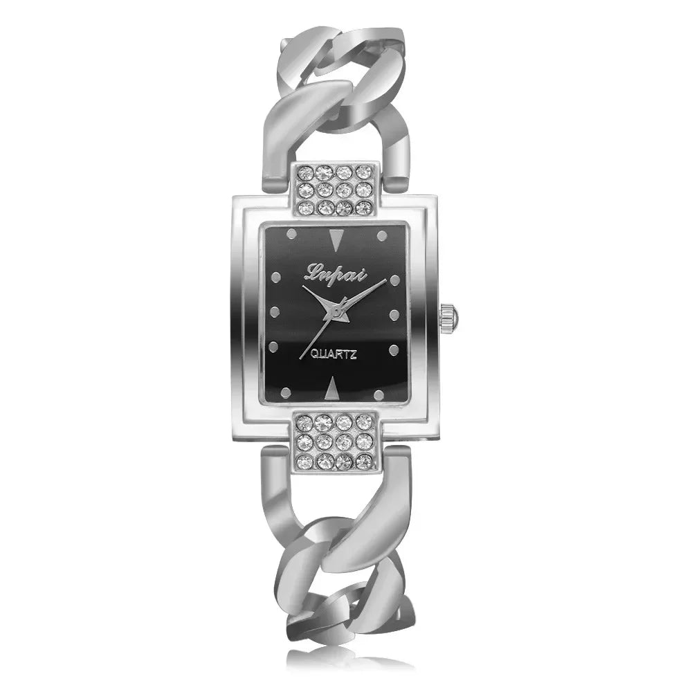 Relojes de Mujer de Marca Superior, Lujo, Pulsera Dorada, Reloj de Mujer, Relojes de Rhinestone para Dama, Reloj, Reloj Mujer, Montre Femme