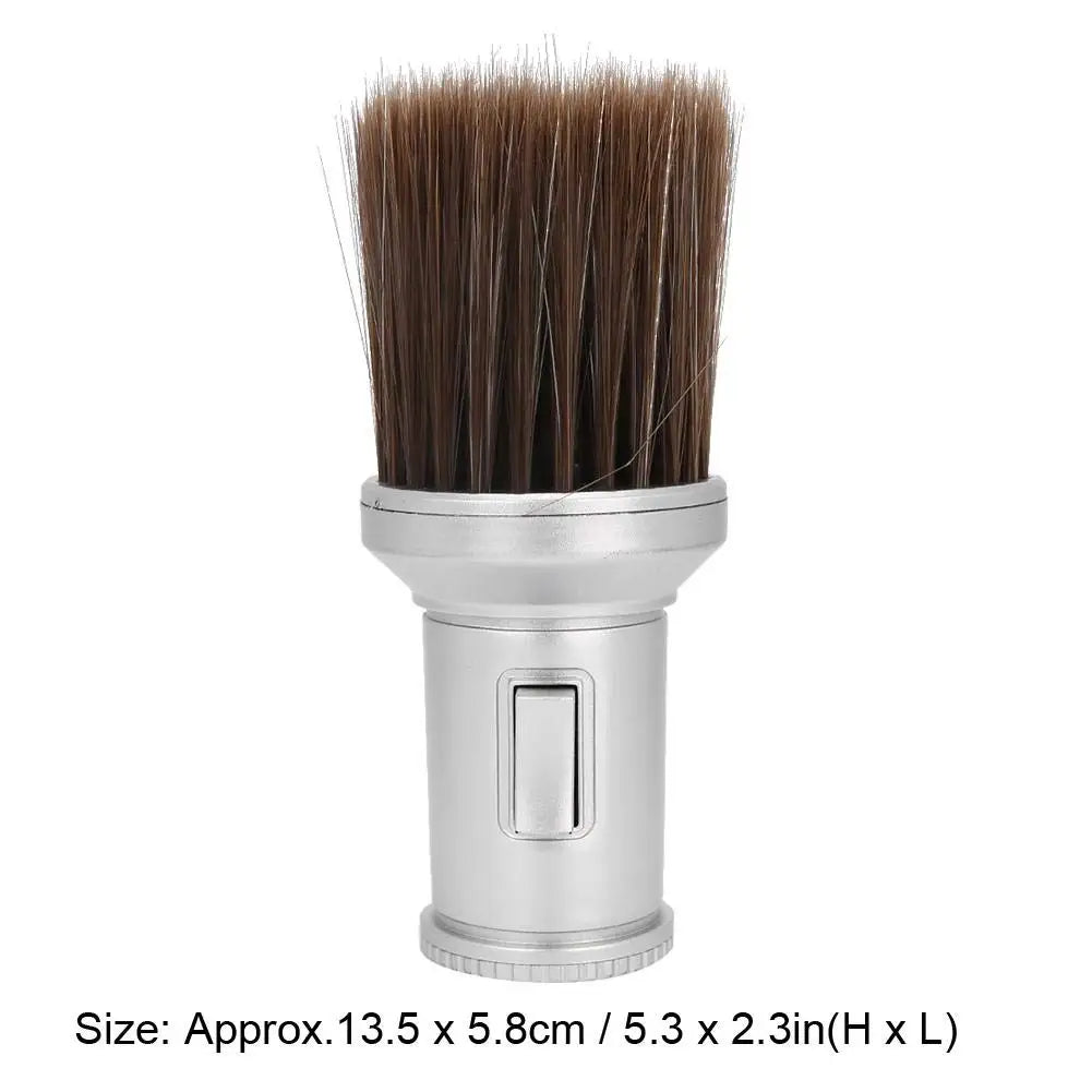 Cepillos de cuello para barrer el cabello de peluquero profesional, cepillo quita-polvo facial para peluquería, accesorio para herramientas de corte de pelo de barbería