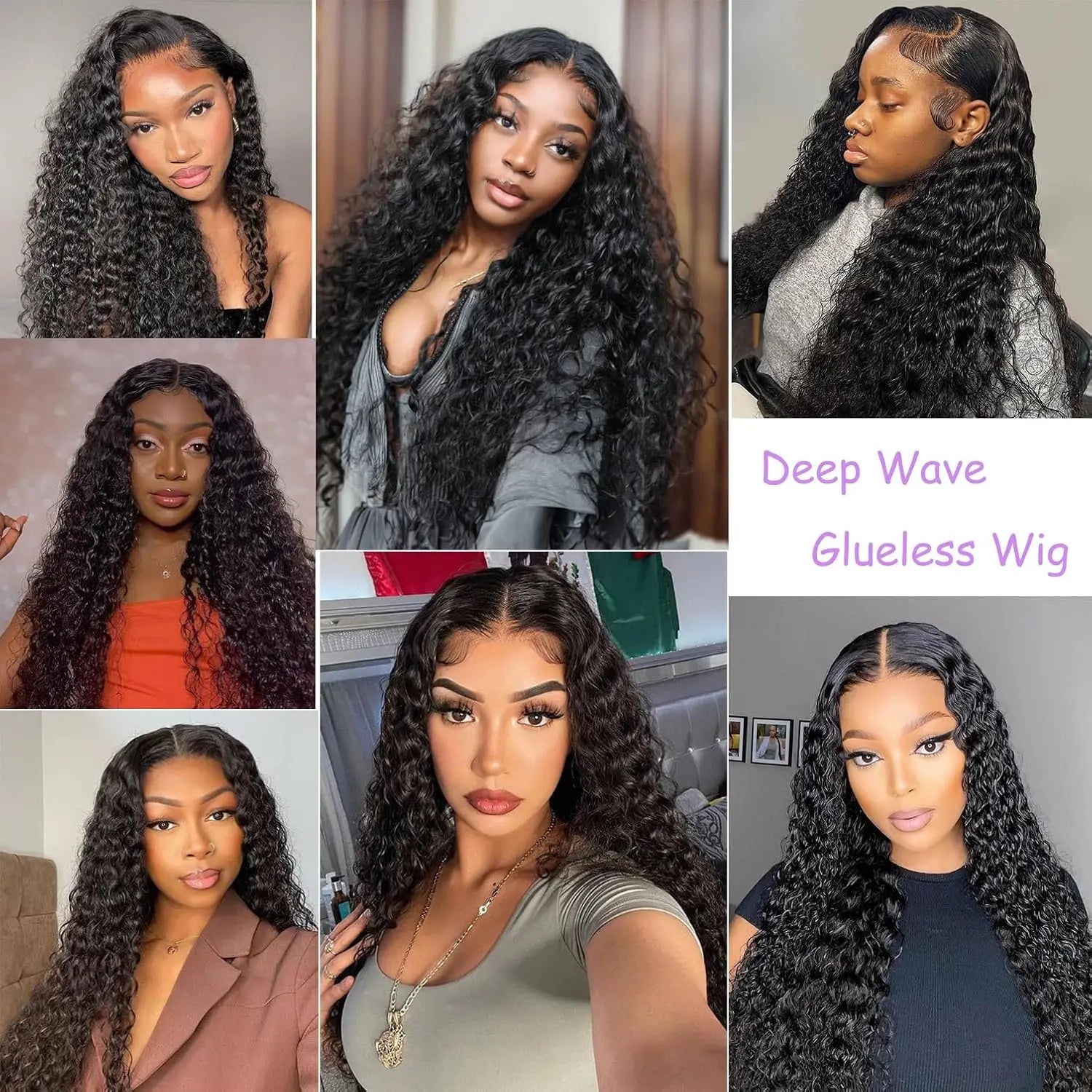 Deep Wave Lace Front Wig
