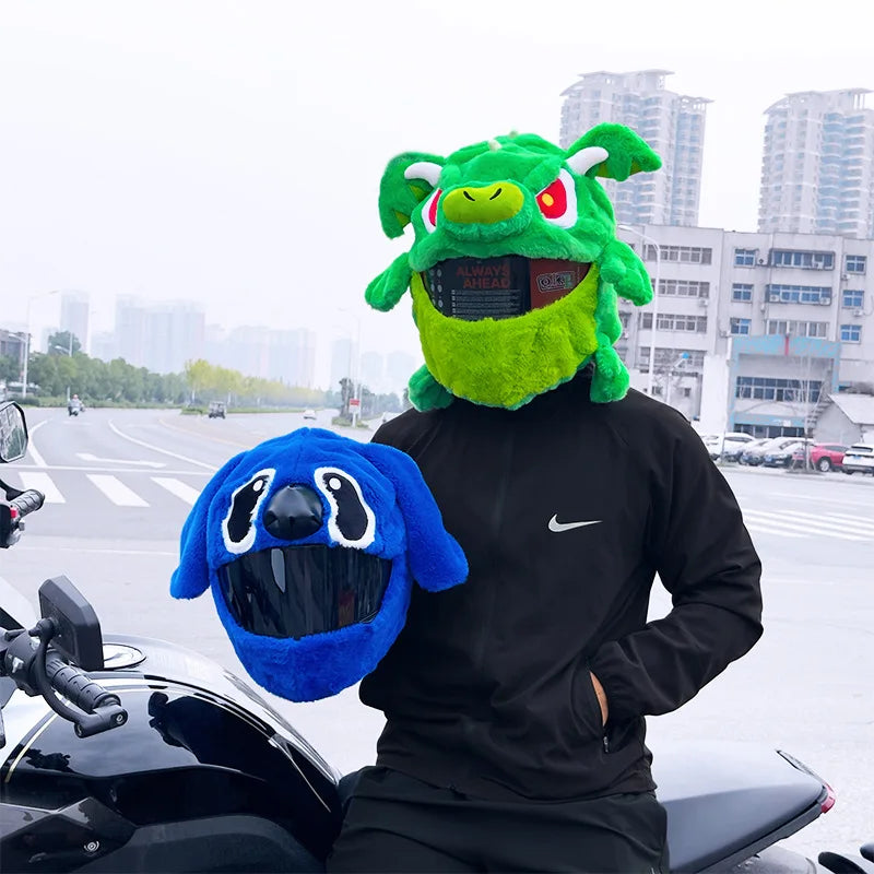 2025 Nouveau Casque de Moto Chapeau Casques Intégraux Casquette de Noël Cadeau Couverture Moto Drôle Heeds Crazy Case crash Extérieur Personnalisé