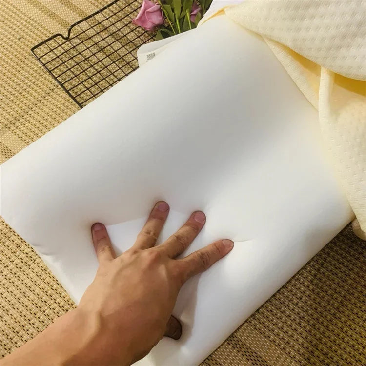 Almohada larga de espuma viscoelástica, almohada protectora cervical de rebote lento, almohada de maternidad con forma para dormir, almohadas ortopédicas
