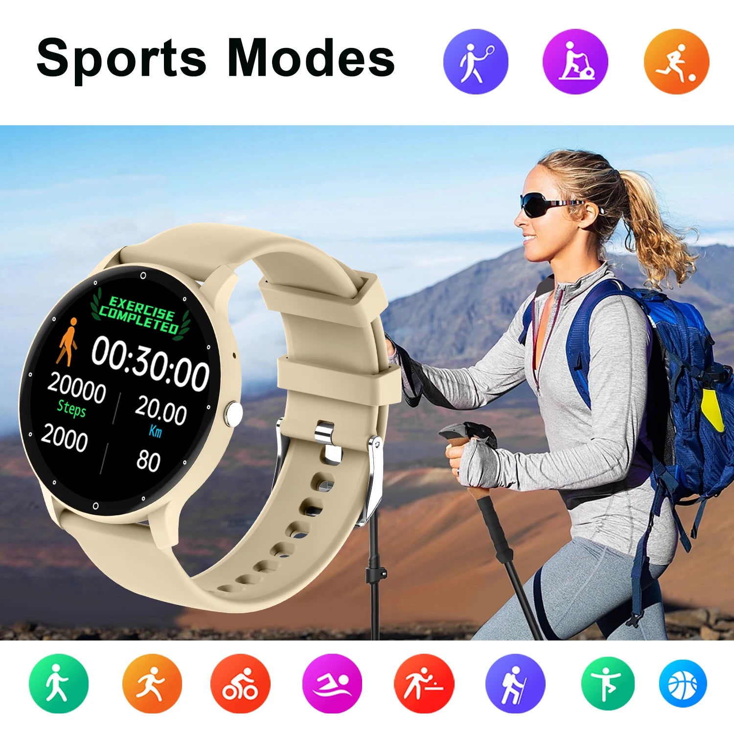 Montre connectée avec fonction d'appel