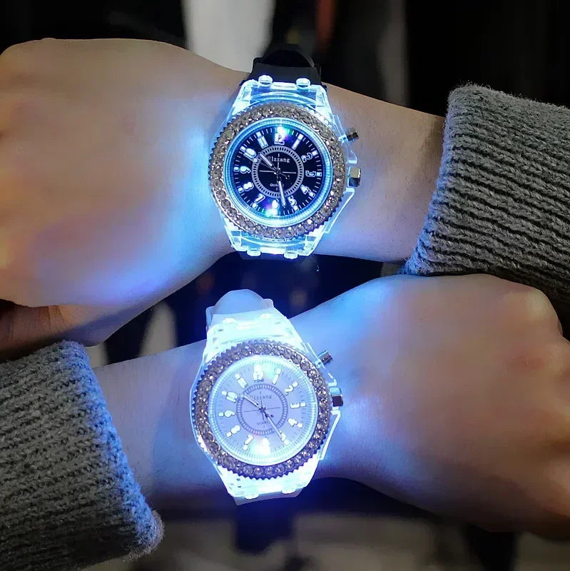 LED Luminous Jelly Watch