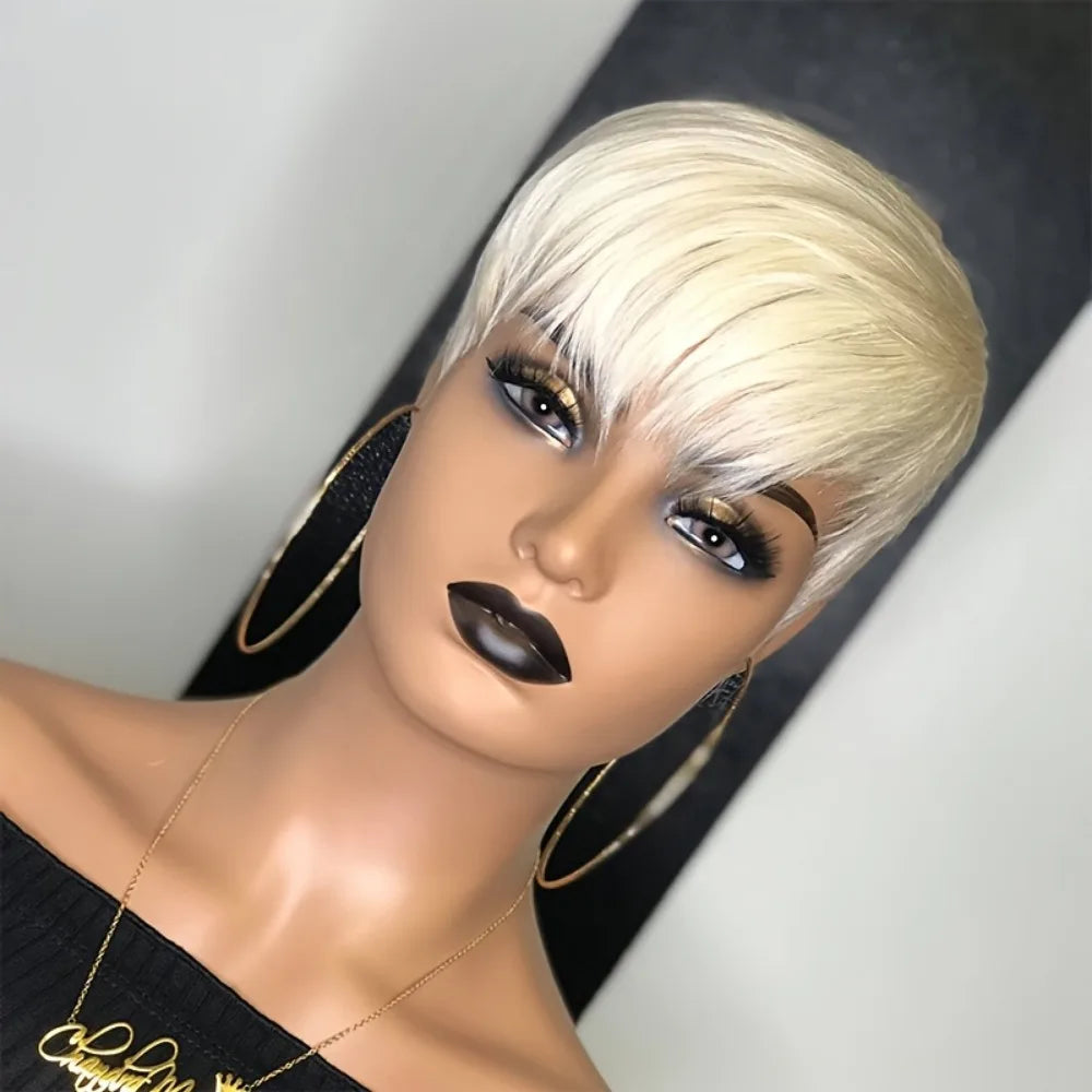 Peluca Pixie Rubia 613