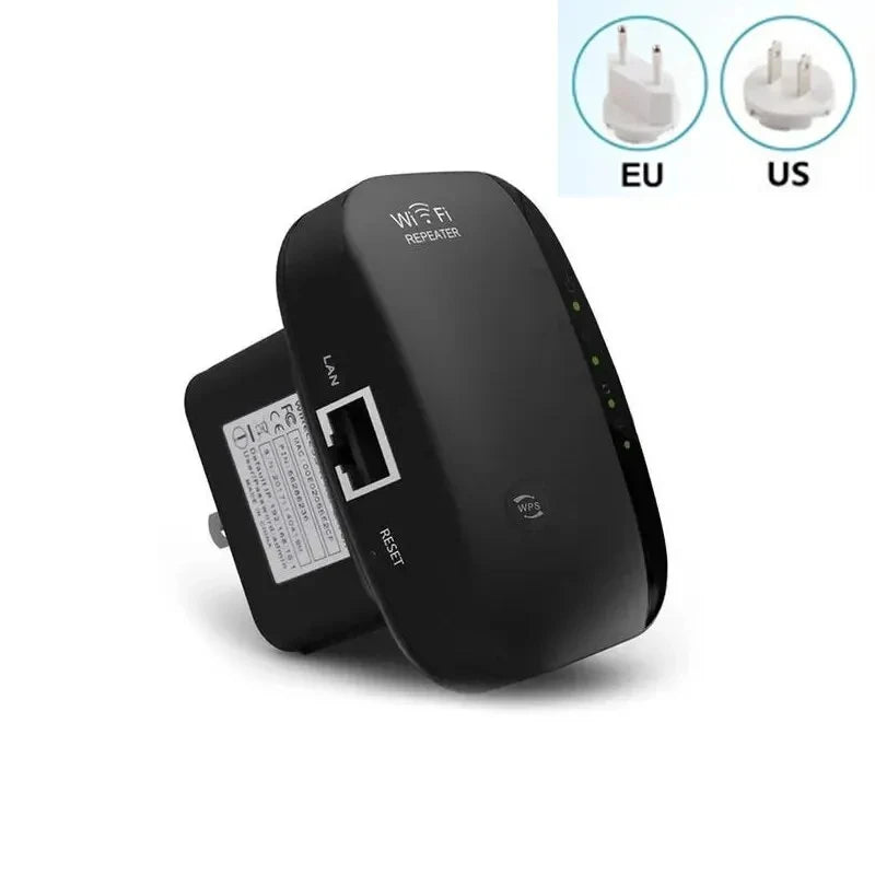Amplificador de señal inalámbrica Extensor WiFi Repetidor de red Panecillo al vapor Amplificación de señal de router doméstico de banda ancha AP