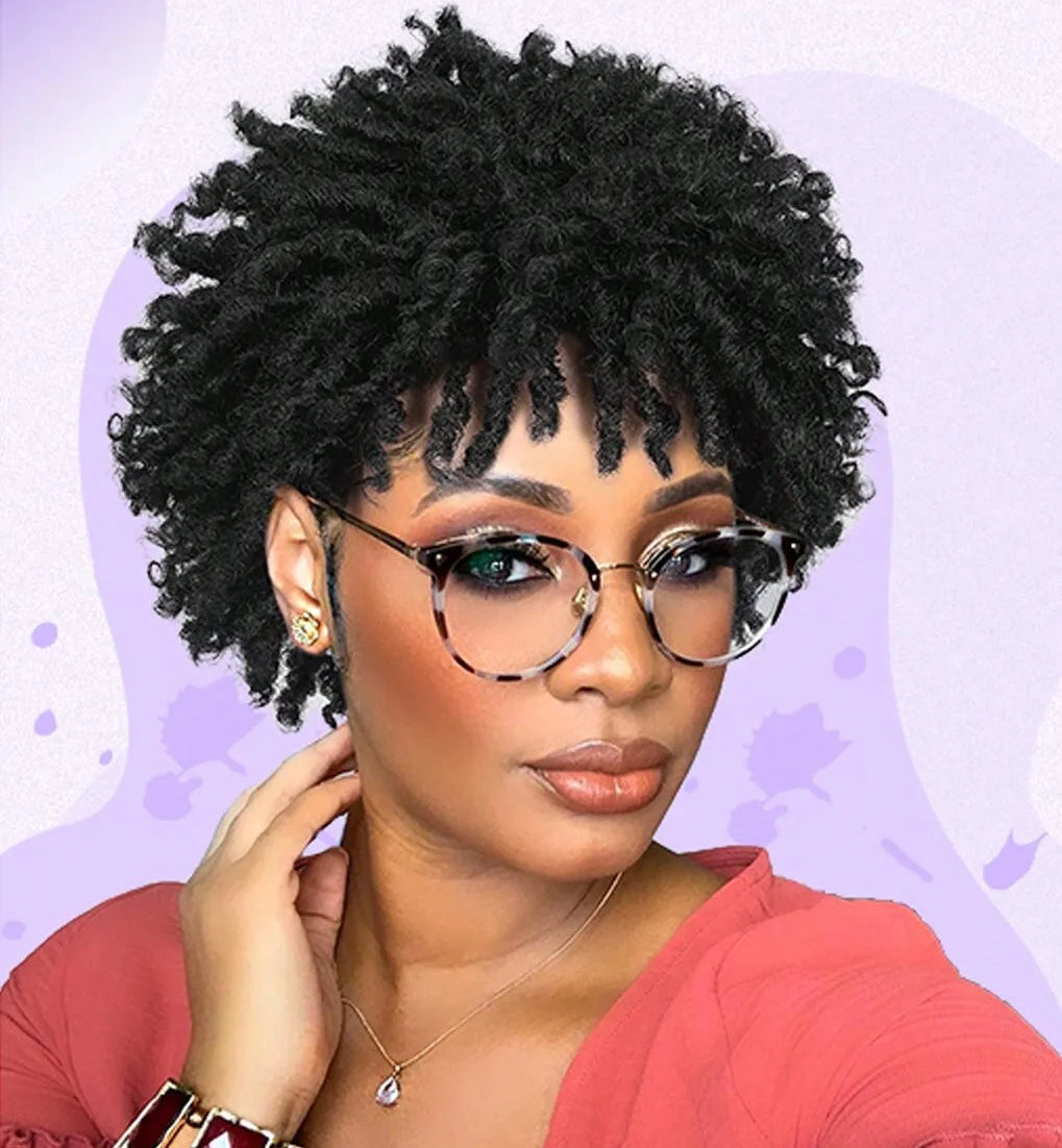 Afro Faux Dreads Wig