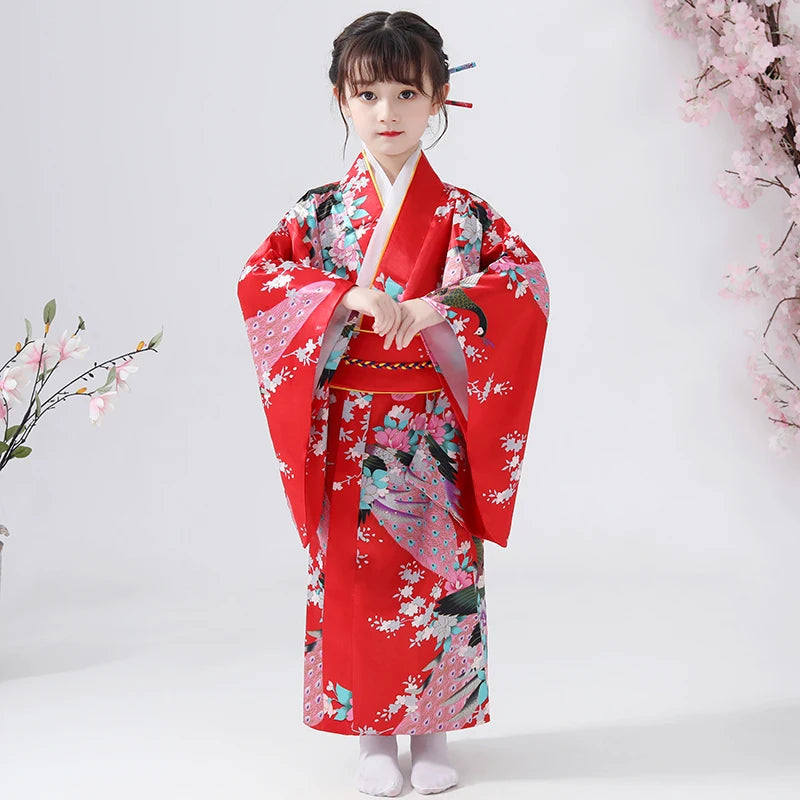 Kids Japanese Kimono Set
