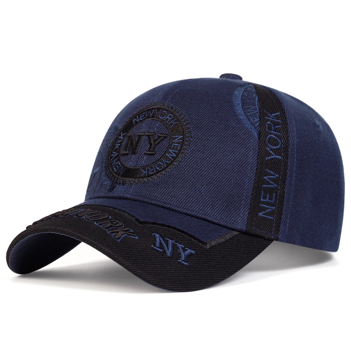 Gorras de béisbol unisex con bordado de letras, gorras informales ajustables para primavera y otoño, sombrero con protección solar
