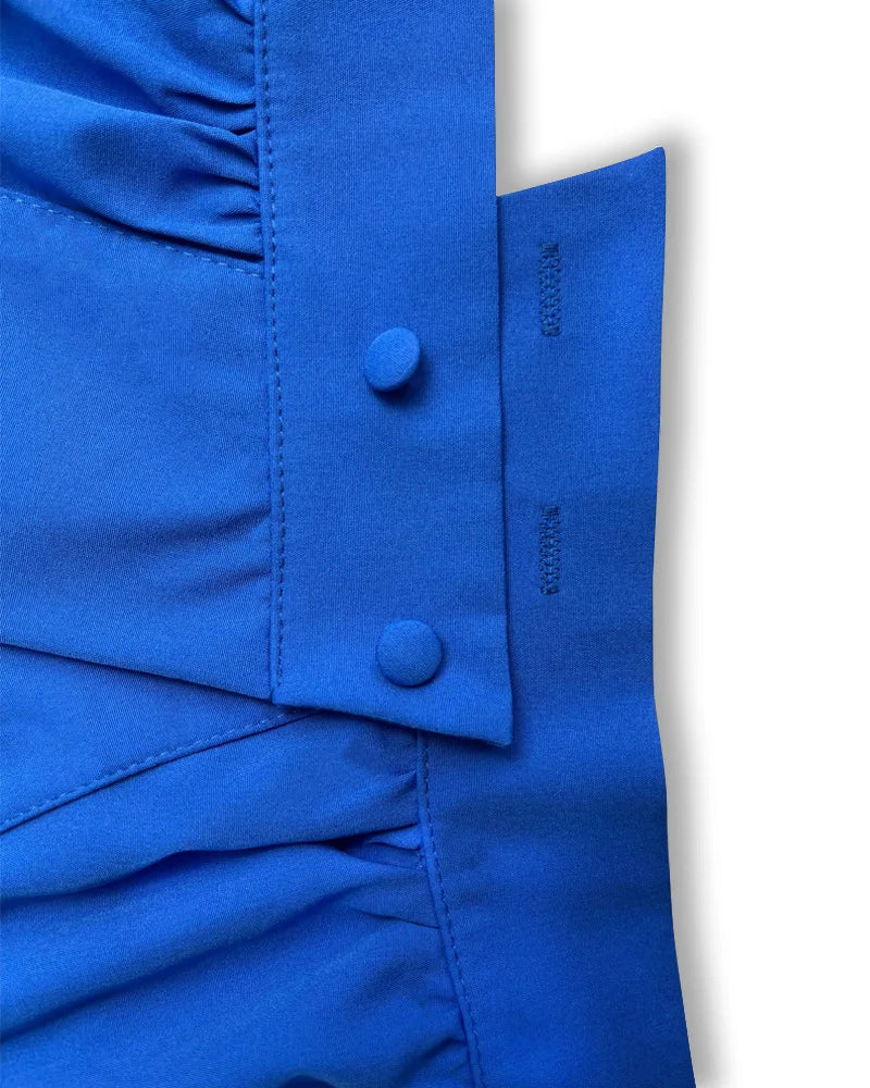 Women Bell Bottom Pants Sets Solid Color Half Sleeve V-neck Shirt Printed Top Wide Leg Pants Summer Fashion 2 Piece Set Clothing