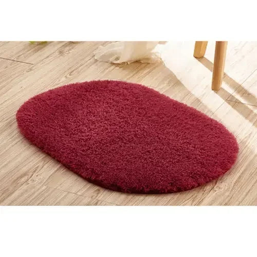 Alfombrillas de baño antideslizantes de cachemir de 30 x 50 cm, alfombra de piso para inodoro, fuerte absorción de agua, alfombra suave para ducha, cocina, dormitorio, accesorios de baño