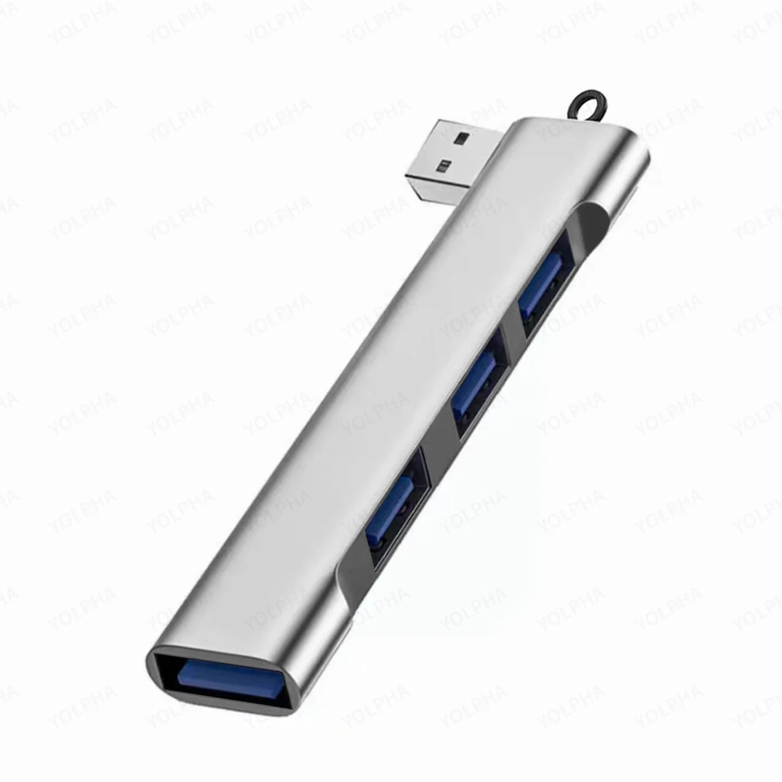 Concentradores de alta velocidad de 4 puertos Divisor USB 3.0 de 4 puertos de alta velocidad MultiHUB Expansión para adaptador de portátil o PC de escritorio