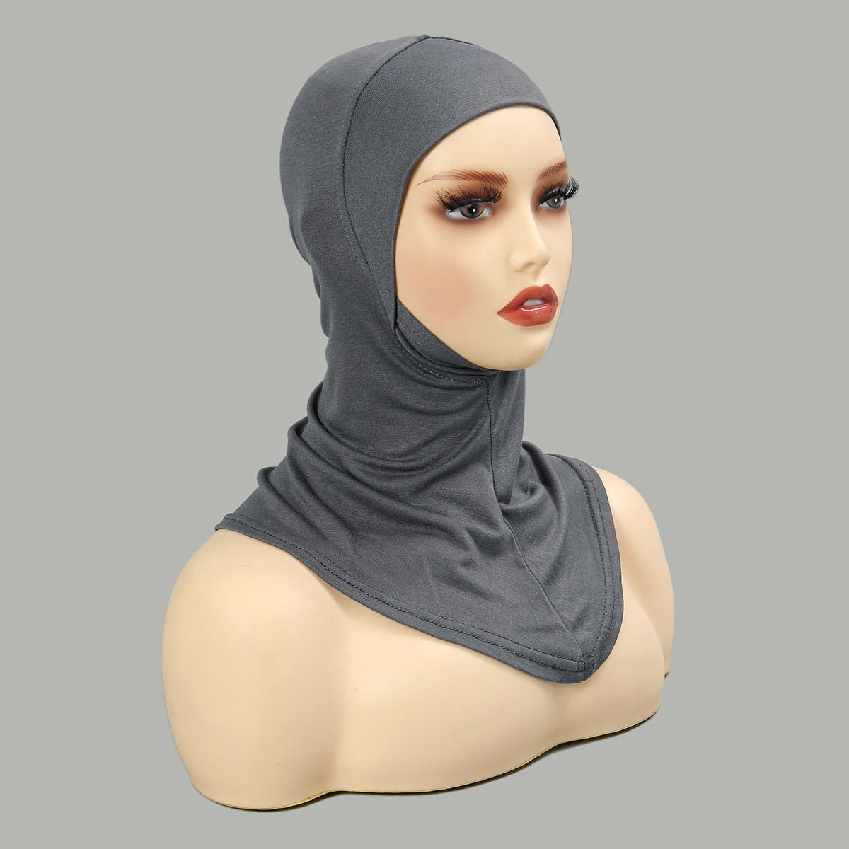 Hijabs musulmanes de gran venta, gorro interior de cobertura total para mujer, de algodón elástico, liso, underscarf, nuevo turbante de diadema interior