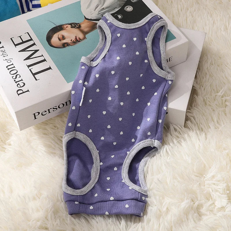 Combinaison de convalescence pour chaton, gilet anti-léchage pour animal de compagnie, vêtements de convalescence pour chirurgie, combinaison respirante pour soins pour animaux de compagnie, fournitures pour chiens