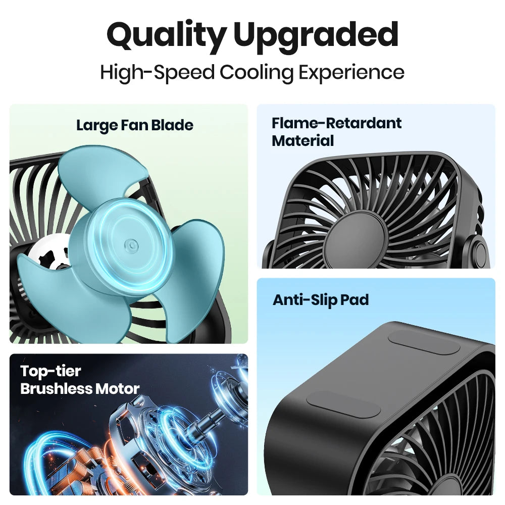 4" USB Mini Fan