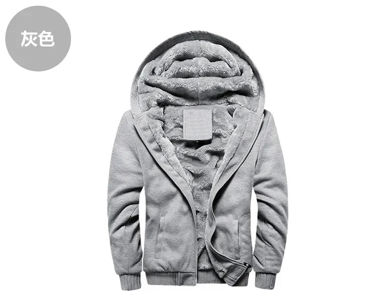 Men’s Hooded Baseball Jacket